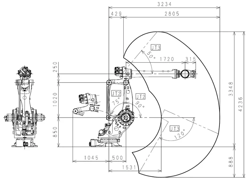 Kawasaki Robotics MXP360L-A — view 2